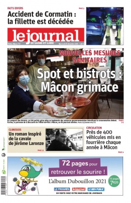 Le Journal de Saône et Loire N°20211229 du 29 décembre 2021 à télécharger sur iPad
