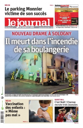 Le Journal de Saône et Loire N°20211223 du 23 décembre 2021 à télécharger sur iPad