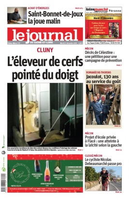 Le Journal de Saône et Loire N°20211221 du 21 décembre 2021 à télécharger sur iPad