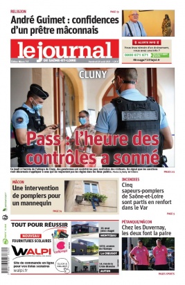 Le Journal de Saône et Loire N°20210820 du 20 août 2021 à télécharger sur iPad