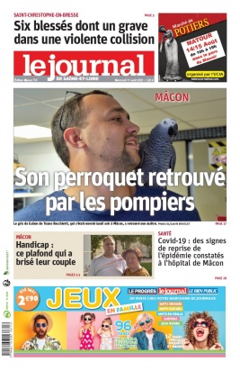 Le Journal de Saône et Loire N°20210811 du 11 août 2021 à télécharger sur iPad