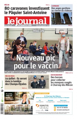 Le Journal de Saône et Loire N°20210714 du 14 juillet 2021 à télécharger sur iPad