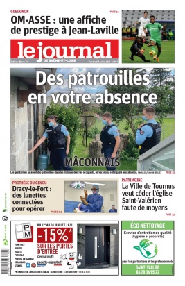 Le Journal de Saône et Loire N°20210709 du 09 juillet 2021 à télécharger sur iPad