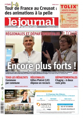 Le Journal de Saône et Loire N°20210628 du 28 juin 2021 à télécharger sur iPad