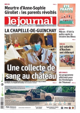 Le Journal de Saône et Loire N°20210619 du 19 juin 2021 à télécharger sur iPad