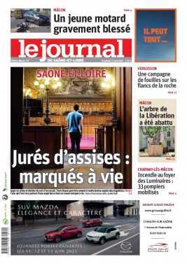 Le Journal de Saône et Loire N°20210611 du 11 juin 2021 à télécharger sur iPad