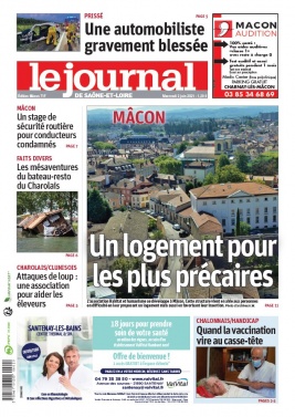 Le Journal de Saône et Loire N°20210602 du 02 juin 2021 à télécharger sur iPad