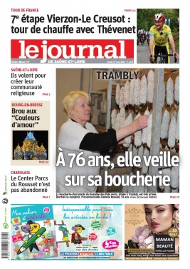 Le Journal de Saône et Loire N°20210527 du 27 mai 2021 à télécharger sur iPad