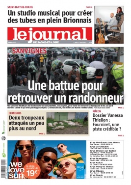 Le Journal de Saône et Loire N°20210517 du 17 mai 2021 à télécharger sur iPad