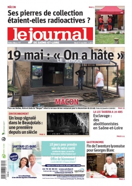 Le Journal de Saône et Loire N°20210511 du 11 mai 2021 à télécharger sur iPad