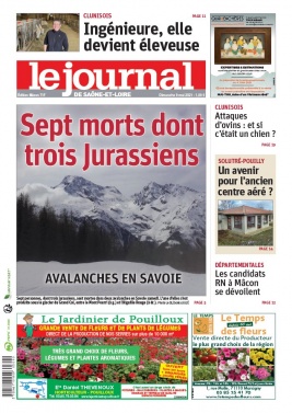 Le Journal de Saône et Loire N°20210509 du 09 mai 2021 à télécharger sur iPad