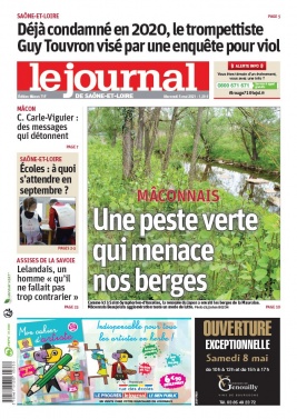 Le Journal de Saône et Loire N°20210505 du 05 mai 2021 à télécharger sur iPad