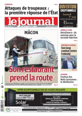 Le Journal de Saône et Loire N°20210429 du 29 avril 2021 à télécharger sur iPad