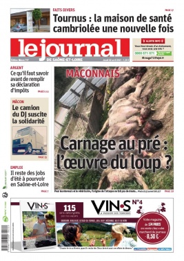 Le Journal de Saône et Loire N°20210422 du 22 avril 2021 à télécharger sur iPad