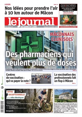 Le Journal de Saône et Loire N°20210418 du 18 avril 2021 à télécharger sur iPad