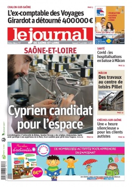 Le Journal de Saône et Loire N°20210417 du 17 avril 2021 à télécharger sur iPad