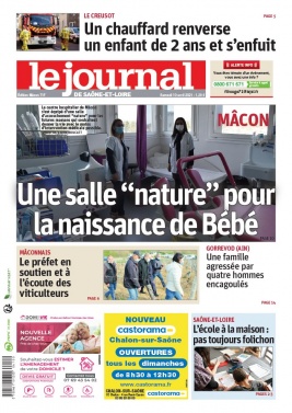 Le Journal de Saône et Loire N°20210410 du 10 avril 2021 à télécharger sur iPad