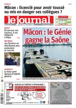 Le Journal de Saône et Loire N°20210311 du 11 mars 2021 à télécharger sur iPad