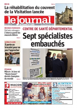 Le Journal de Saône et Loire N°20210224 du 24 février 2021 à télécharger sur iPad