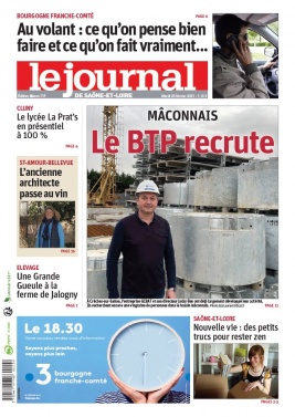 Le Journal de Saône et Loire N°20210223 du 23 février 2021 à télécharger sur iPad