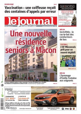 Le Journal de Saône et Loire N°20210221 du 21 février 2021 à télécharger sur iPad