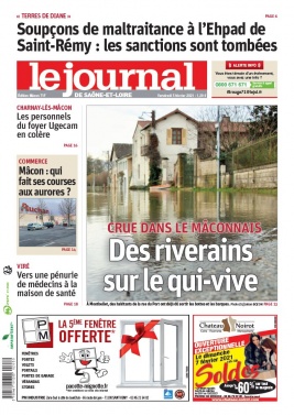 Le Journal de Saône et Loire N°20210205 du 05 février 2021 à télécharger sur iPad