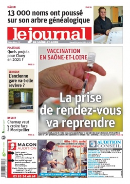 Le Journal de Saône et Loire N°20210123 du 23 janvier 2021 à télécharger sur iPad