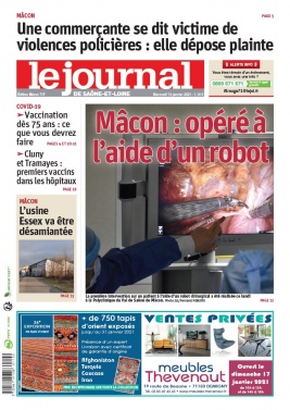 Le Journal de Saône et Loire N°20210113 du 13 janvier 2021 à télécharger sur iPad