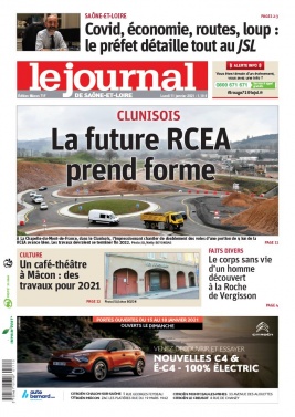 Le Journal de Saône et Loire N°20210111 du 11 janvier 2021 à télécharger sur iPad