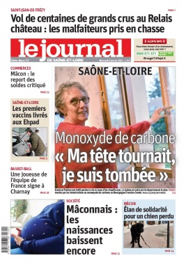 Le Journal de Saône et Loire N°20210106 du 06 janvier 2021 à télécharger sur iPad