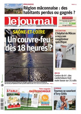 Le Journal de Saône et Loire N°20201230 du 30 décembre 2020 à télécharger sur iPad