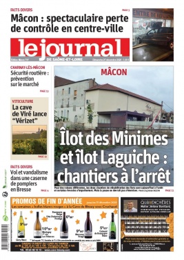 Le Journal de Saône et Loire N°20201227 du 27 décembre 2020 à télécharger sur iPad