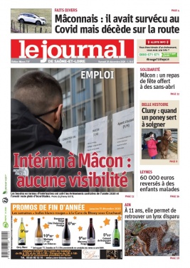 Le Journal de Saône et Loire N°20201226 du 26 décembre 2020 à télécharger sur iPad