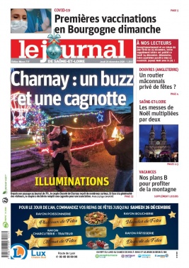 Le Journal de Saône et Loire N°20201224 du 24 décembre 2020 à télécharger sur iPad
