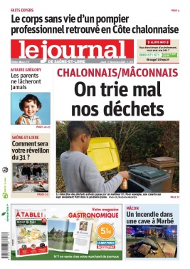 Le Journal de Saône et Loire N°20201217 du 17 décembre 2020 à télécharger sur iPad