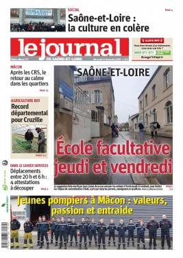 Le Journal de Saône et Loire N°20201216 du 16 décembre 2020 à télécharger sur iPad