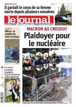 Le Journal de Saône et Loire N°20201209 du 09 décembre 2020 à télécharger sur iPad