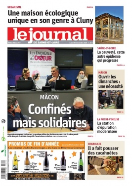 Le Journal de Saône et Loire N°20201130 du 30 novembre 2020 à télécharger sur iPad