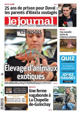 Le Journal de Saône et Loire N°20201122 du 22 novembre 2020 à télécharger sur iPad