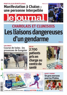 Le Journal de Saône et Loire N°20201118 du 18 novembre 2020 à télécharger sur iPad