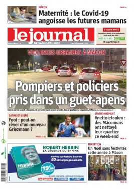 Le Journal de Saône et Loire N°20201116 du 16 novembre 2020 à télécharger sur iPad