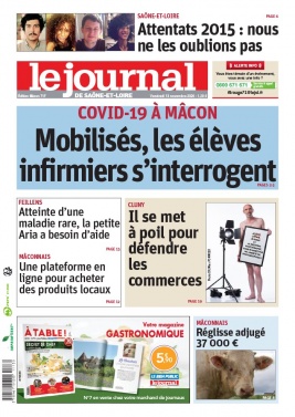 Le Journal de Saône et Loire N°20201113 du 13 novembre 2020 à télécharger sur iPad