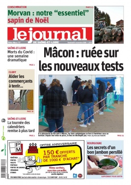 Le Journal de Saône et Loire N°20201106 du 06 novembre 2020 à télécharger sur iPad