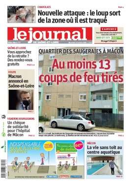 Le Journal de Saône et Loire N°20201014 du 14 octobre 2020 à télécharger sur iPad