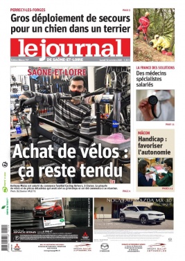 Le Journal de Saône et Loire N°20201012 du 12 octobre 2020 à télécharger sur iPad