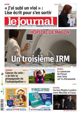 Le Journal de Saône et Loire N°20201009 du 09 octobre 2020 à télécharger sur iPad