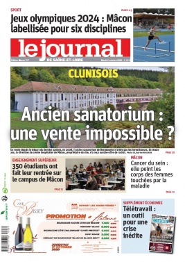 Le Journal de Saône et Loire N°20201006 du 06 octobre 2020 à télécharger sur iPad