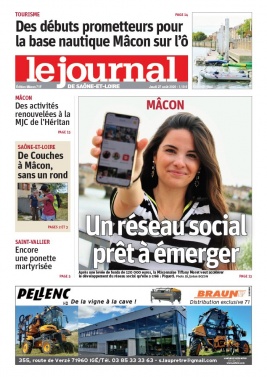 Le Journal de Saône et Loire N°20200827 du 27 août 2020 à télécharger sur iPad