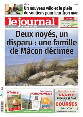Le Journal de Saône et Loire N°20200822 du 22 août 2020 à télécharger sur iPad