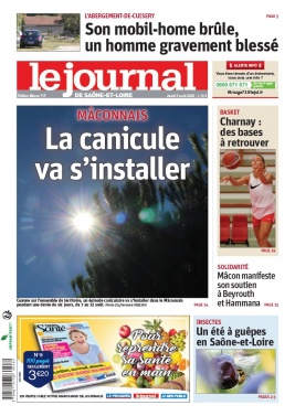Le Journal de Saône et Loire N°20200806 du 06 août 2020 à télécharger sur iPad